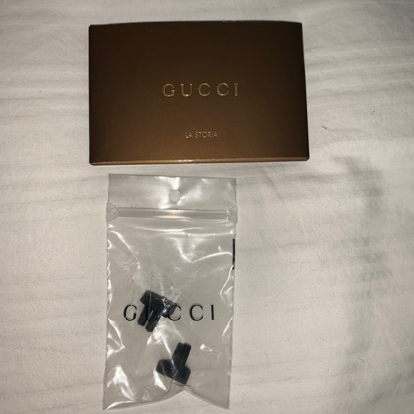 GUCCI Suede Fringe Trim Accent Lace-Up Ankle Boots Booties with extra heels! - Picture 8 of 8